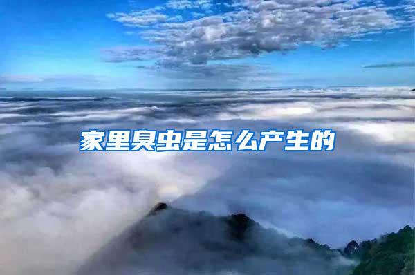 家里臭蟲(chóng)是怎么產(chǎn)生的